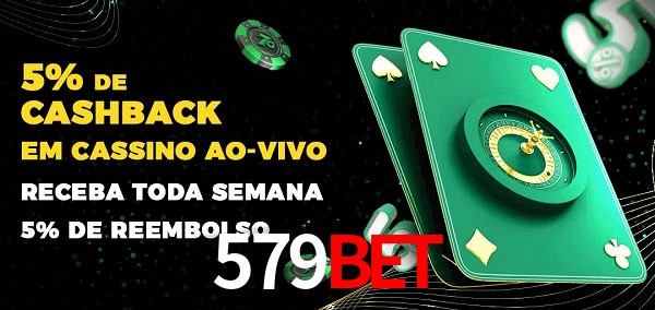 Promoções do cassino ao Vivo 579Bet